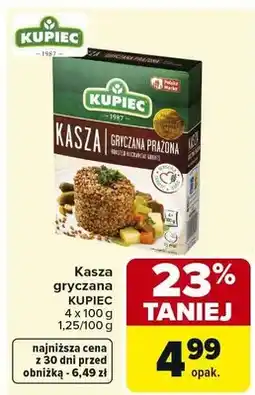 Carrefour Kasza gryczana KUPIEC oferta