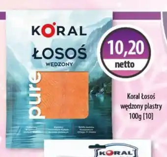 DUO-TES Koral Łosoś wędzony plastry oferta
