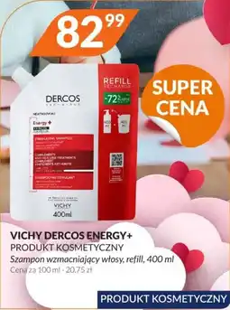 DOZ.PL VICHY DERCOS ENERGY+ Szampon wzmacniający włosy, refill oferta