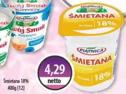 DUO-TES Śmietana 18% Piątnica oferta