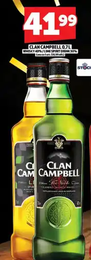 Topaz Clan Campbell Whisky / Spirit Drink oferta