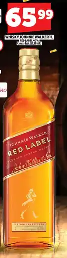 Topaz Johnnie Walker Whisky Red Label oferta