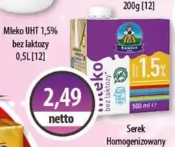 DUO-TES Mleko UHT 1,5% bez laktozy Łowicz oferta
