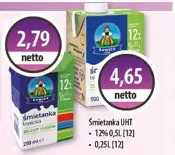 DUO-TES Śmietanka UHT Łowicz oferta