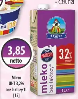DUO-TES Mleko UHT 3,2% bez laktozy Łowicz oferta