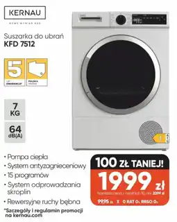 Max Elektro Suszarka do ubrań KFD 7512 oferta