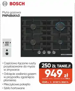 Max Elektro Płyta gazowa PNP6B6K40 oferta