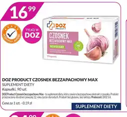 DOZ.PL DOZ PRODUCT Czosnek Bezzapachowy Max oferta