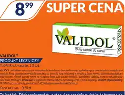 DOZ.PL Validol tabletki do ssania oferta