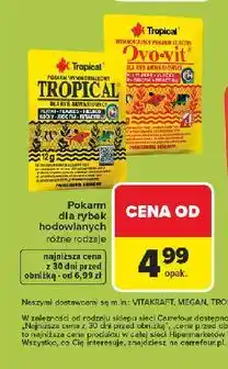 Carrefour Pokarm dla rybek akwariowych różne rodzaje oferta