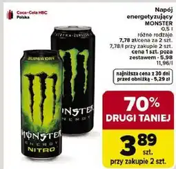 Carrefour Monster Energy (napój energetyczny) oferta