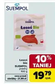 Carrefour Łosoś bio SUEMPOL plastry oferta