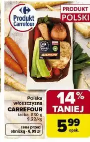 Carrefour Polska włoszczyzna Carrefour (tacka, 650g) oferta
