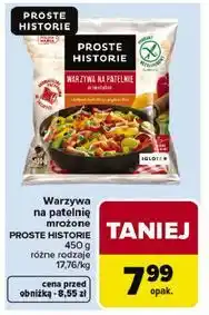 Carrefour Warzywa na patelnię mrożone PROSTE HISTORIE oferta