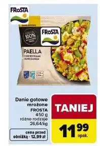 Carrefour Danie gotowe mrożone FROSTA oferta