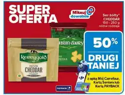 Carrefour Ser żółty CHEDDAR, różne rodzaje oferta