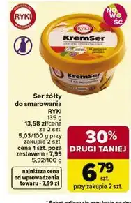 Carrefour Ser żółty do smarowania KremSer RYKI oferta