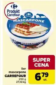 Carrefour Ser mascarpone CARREFOUR oferta