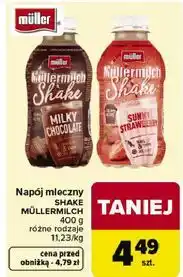 Carrefour Napój mleczny SHAKE MÜLLERMILCH oferta