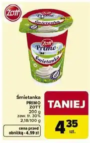 Carrefour Śmietanka Primo Zott oferta