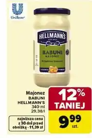 Carrefour Majonez BABUNI HELLMANN'S oferta