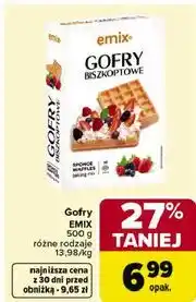 Carrefour Gofry EMIX 500 g różne rodzaje oferta
