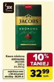 Carrefour Kawa mielona Krönung Jacobs oferta