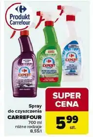 Carrefour Spray do czyszczenia CARREFOUR 700 ml, różne rodzaje oferta