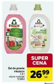Carrefour Frosch Żel do prania 1,5 L (różne rodzaje) oferta
