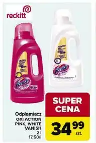 Carrefour Vanish Oxi Action Pink, White odplamiacz oferta