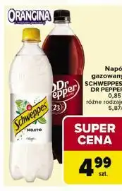 Carrefour Napój gazowany Schweppes, Dr Pepper oferta