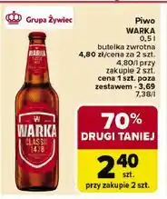 Carrefour Piwo Warka oferta