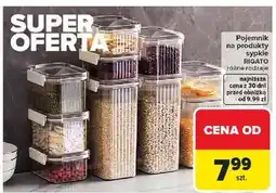 Carrefour Pojemnik na produkty sypkie RIGATO oferta