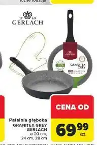 Patelnia głęboka GRANITEK GREY GERLACH