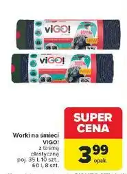 Carrefour Worki na śmieci VIGO! z taśmą oferta