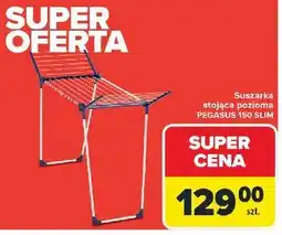 Carrefour Suszarka stojąca pozioma PEGASUS 150 SLIM oferta