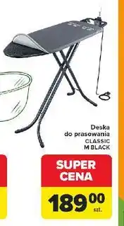 Carrefour Deska do prasowania CLASSIC BLACK oferta