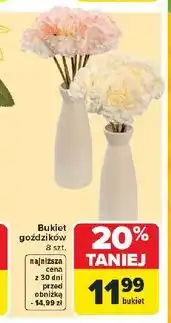 Carrefour Bukiet goździków oferta