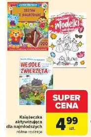 Carrefour Książeczka aktywizująca dla najmłodszych (różne rodzaje) oferta