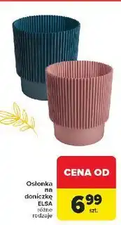 Carrefour Osłonka na doniczkę ELSA oferta