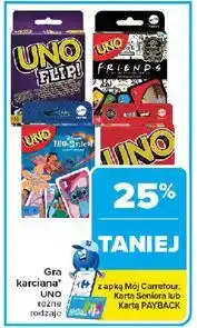 Carrefour Gra karciana UNO oferta