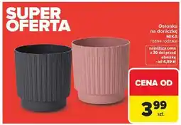 Carrefour Osłonka na doniczkę MIKA oferta