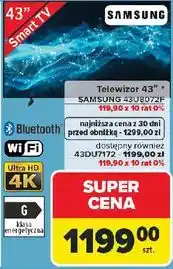 Carrefour Telewizor 43'' SAMSUNG 43U7172 oferta