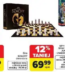 Carrefour Gra SZACHY drewniane oferta