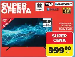 Carrefour Telewizor 43'' BLAUPUNKT 43UG5100XS oferta