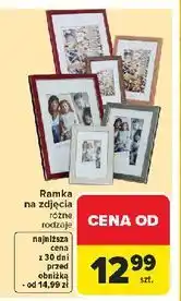 Carrefour Ramka na zdjęcia oferta