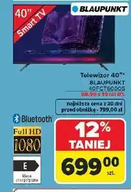 Carrefour Telewizor 40 BLAUPUNKT 40FTC6000S oferta