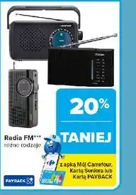 Carrefour Radia FM (różne rodzaje) oferta