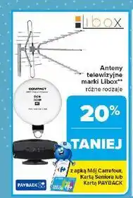 Carrefour Anteny telewizyjne marki Libox oferta