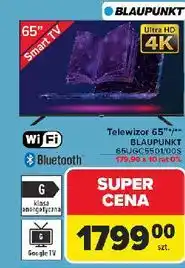 Carrefour Telewizor 65'' BLAUPUNKT 65UBG5100/55/50/43OS oferta